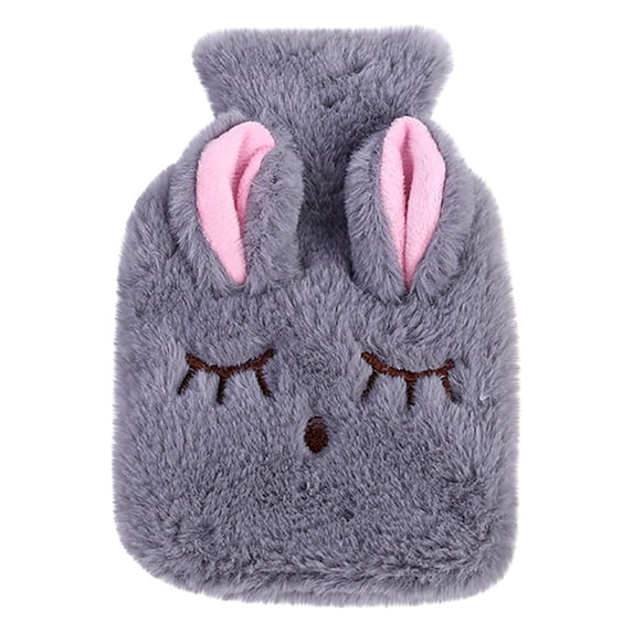 Water Filled Hot Water Bag Rubber Water Heater Bag Jacket Detachable Hand Warmer Irrigation Menstrual Hot Compress Tummy Hand Warmer Home Decor