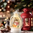 thumbnail image 1 of Portable Battery Christmas Lantern with LED Lights - Festive Indoor Decor for Holiday Parties and Tabletop Displays, Christmas Ornament, 1 of 6