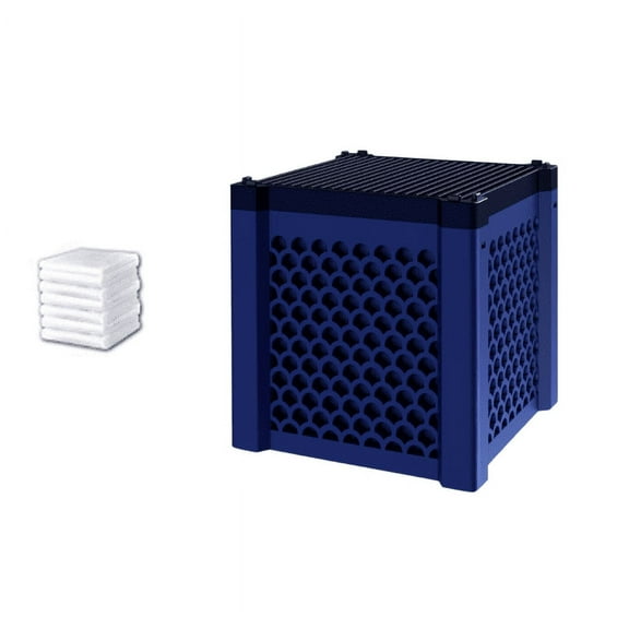 Water Filter Activated Carbon Purification Block, Odor Removal Media for Fridge Pitcher Systems, Aquarium Filtration Dechlorination Cartridge Insert