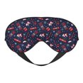 Eye Sleep Maskfor Women Men Winter Sports Fun Pattern Soft Travel Eye