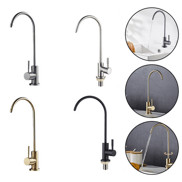 Water Filter Faucet, Drinking Water Faucet Fits Most Reverse Osmosis and Water Filtration System for Kitchen Bar Sink Faucet Stainless Modern Brushed Nickel