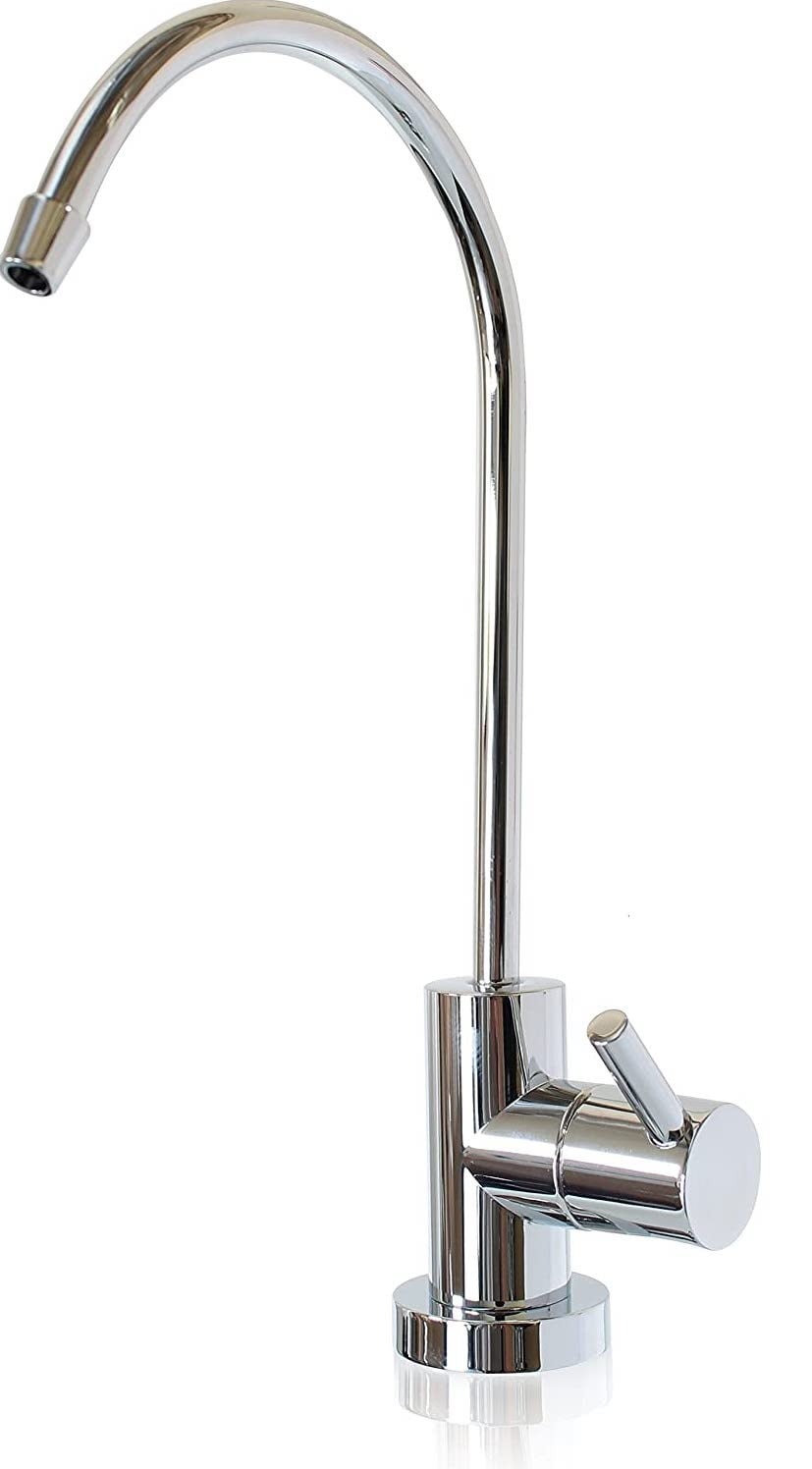 Modern Chrome High-Arc Drinking Water Faucet