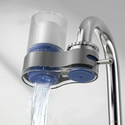 Water Filter for Sink Faucet Water Filter with Activated Carbon Household Water Purifier Rapid Flow for Sink Water Faucet Filter Reduces Chlorine Limescale Heavy Metals and Unpleasant Odors