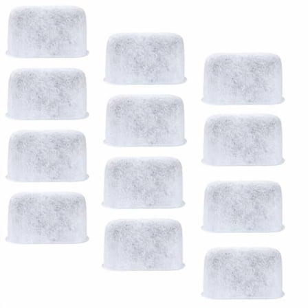 Water Filter for Cuisinart SS-10,SS-15,SS-700,DCC-1200,DCC-3200,DCC-3000(P1) Coffee Makers Filter Replacement (12Pack).