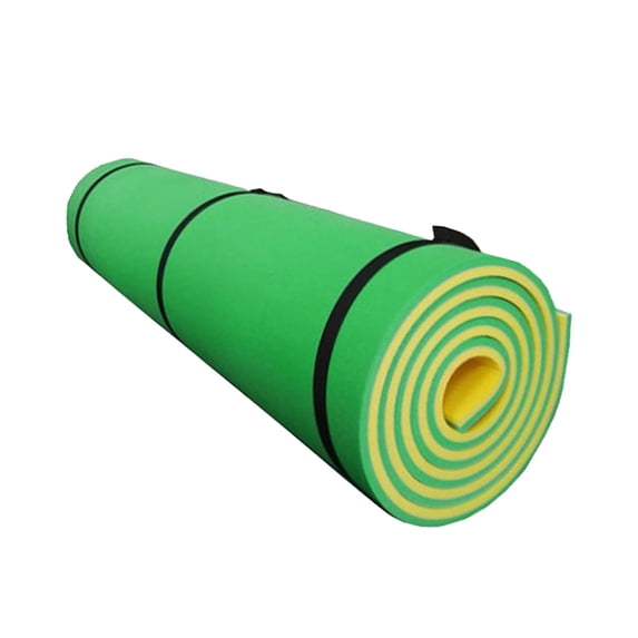 Water Float Mat Lounge Mattress Party Comfortable Raft Yellow Green