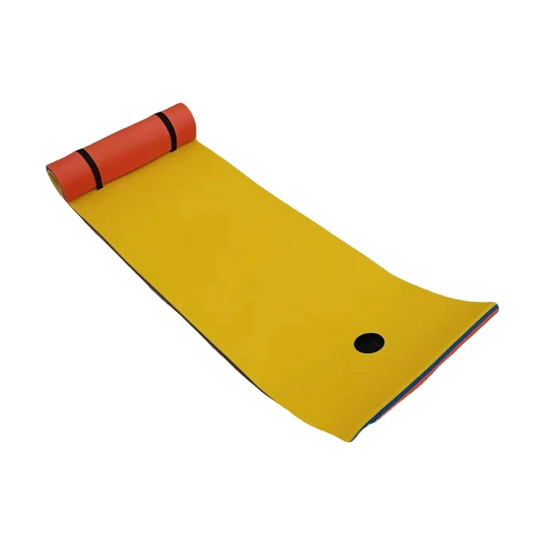 Floating Water Mat Float Pad Used in Lake Pool Water Beach Sea Ocean Yelow,  1 Unit - Jay C Food Stores