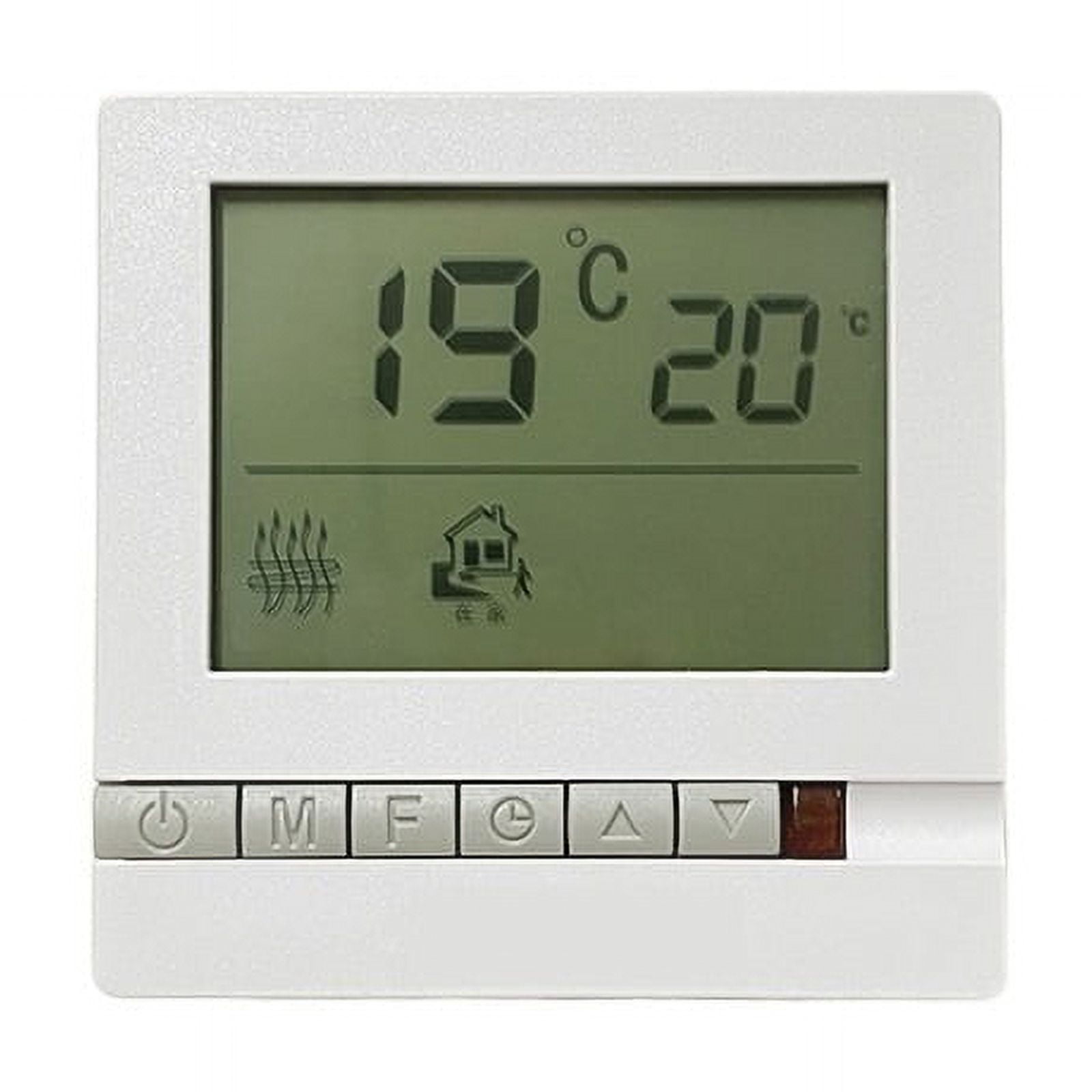 Water Floor Heating Temperature Control Panel Home Decoration Temperature And Humidity Switch Controller Intelligent Water Floor Heating Thermostat ,Easily DIY