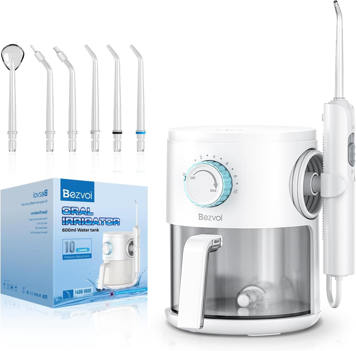 Water Picker Water Flosser for Teeth: 2 Modes & 12 Pressure Settings Electric Dental ...
