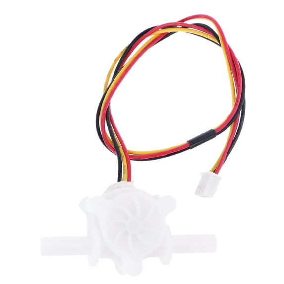 Water Flow Hall Sensor Switch Flow Meter Flowmeter Counter 0.25-3.0 L/min OD 6mm Voltage DC4.5-18V Multipurpose Switch