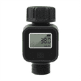 Water Flow Recorder Digital Water Flow Meter 3/4in Hose Water Meter for