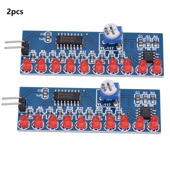 Water Flowing LED Circuit, DIY Electronic Kit, 1.6mm Thick, Portable Versatile Lighting