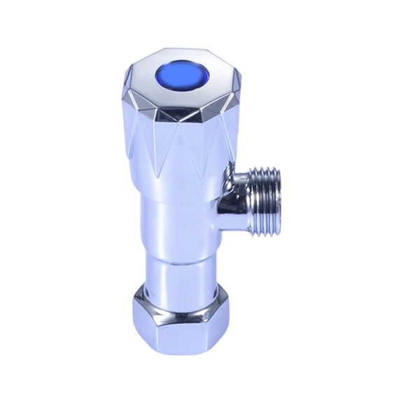 Water Flows Control Valves 1/2inch Angle Valves for Heating & Plumbing Systems