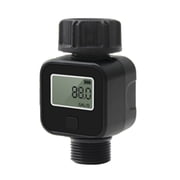 Water Flows Meter, Measure Gallon/Liter Consumption and Flows Rate for Outdoor Garden Hose Watering Water Tanks Filling