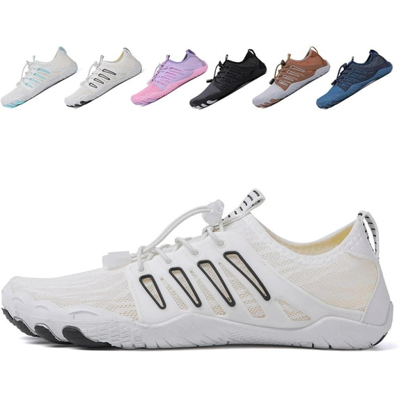 Water Footwear Barefoot Shoes for Women Men - Wide Toe Non Slip Sports Shoes Suitable for Hiking, Swimming,Pool,Beach