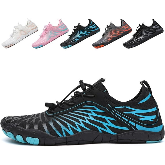 Water Footwear Barefoot Shoes for Women Men - Wide Toe Non Slip Sports Shoes Suitable for Hiking, Swimming,Pool,Beach