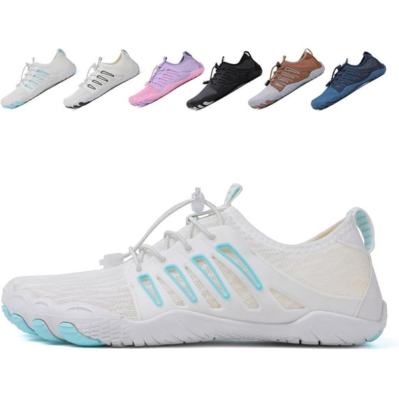 Water Footwear Barefoot Shoes for Women Men - Wide Toe Non Slip Sports Shoes Suitable for Hiking, Swimming,Pool,Beach