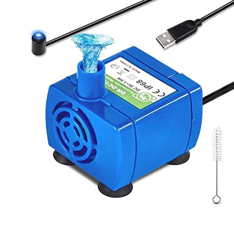Water Fountain Pump, Pet Water Fountain Pump Replacement Pump DC160