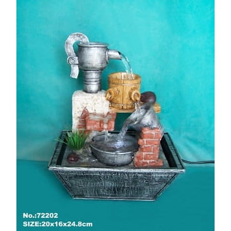 Water Fountain Using Pump Machine