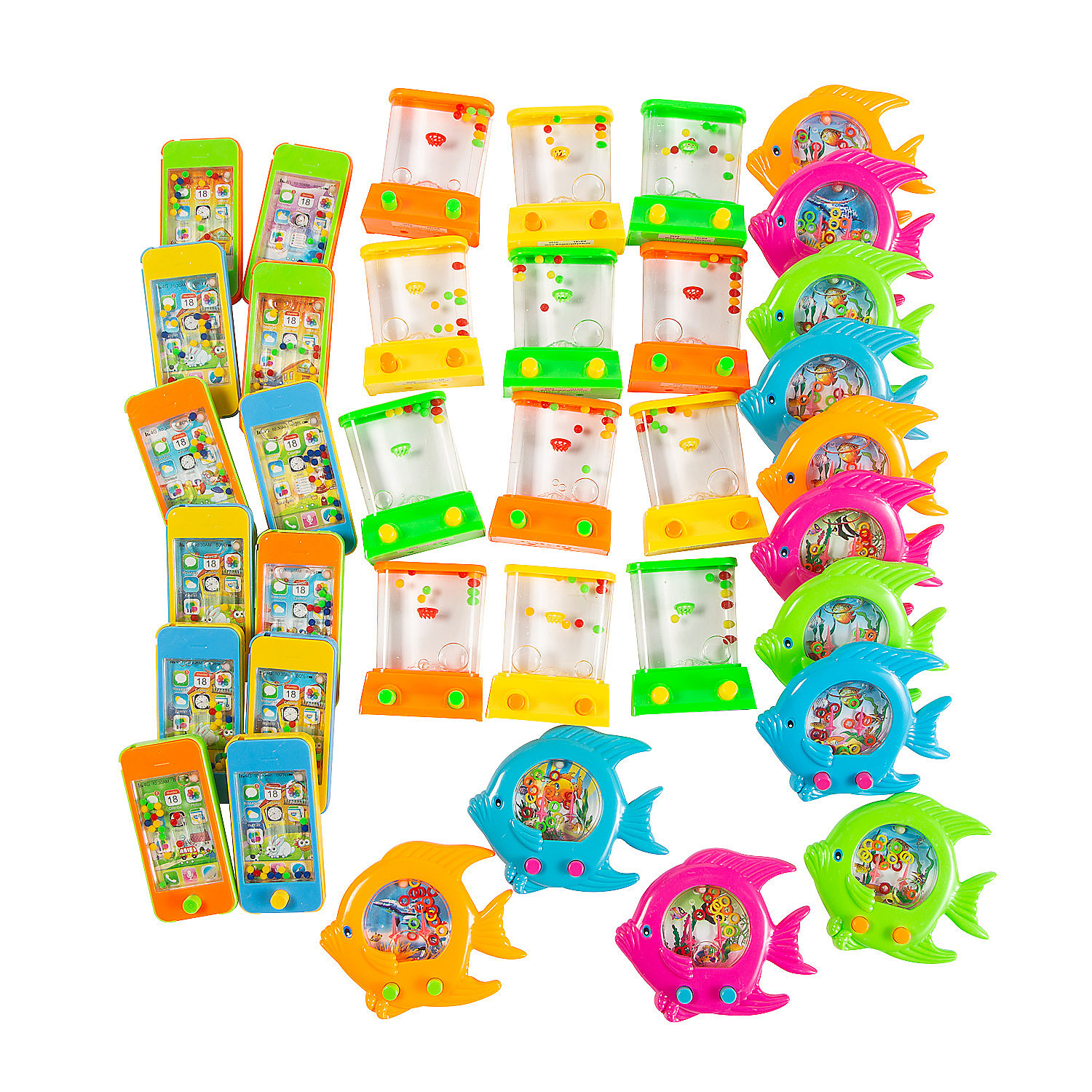 Curated visual reference: Water Games Assortment Toys Party Supplies 36 Pieces Photo Inspiration