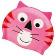 thumbnail image 1 of Water Gear 39700 Critter Silicone Swim Caps-Pink Cat, 1 of 2
