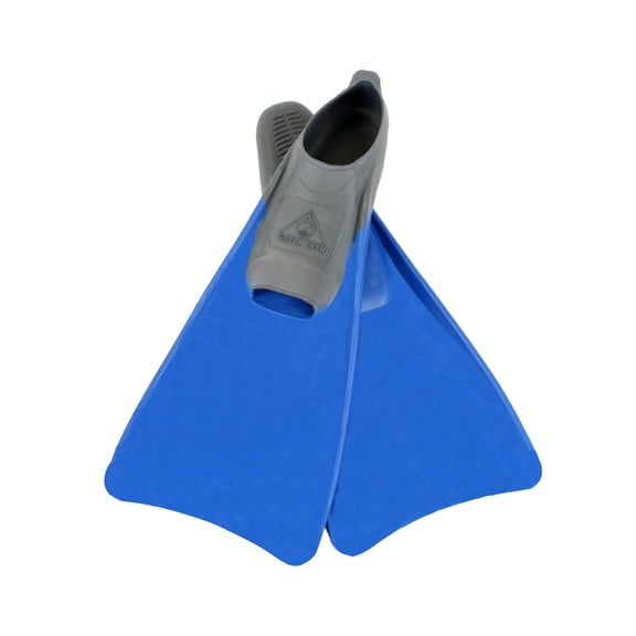 Water Gear 412 Water Gear Swim Fins-Sky Blue Fin Size: 0-0