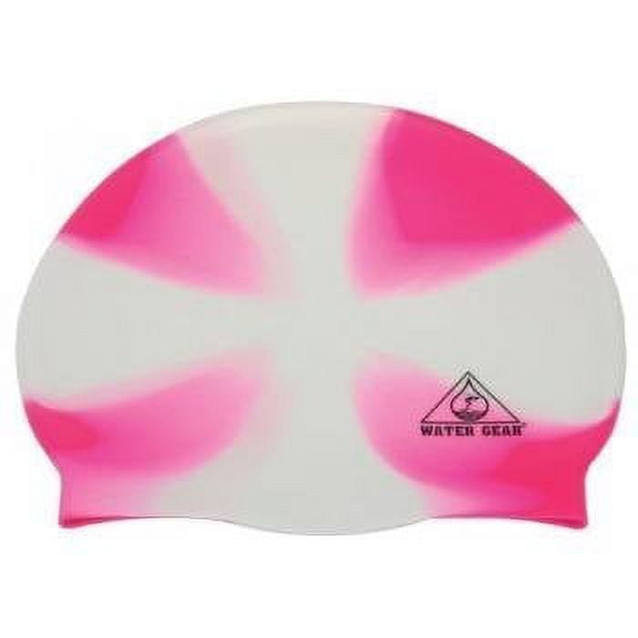 Water Gear Jazz Silicone Swim Cap BLUE/JADE