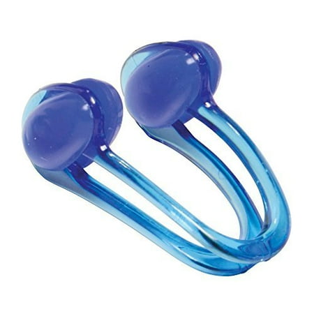 Water Gear PVC Nose Clip Clear Pad/Blue Clip