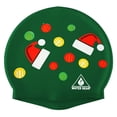 thumbnail image 1 of Water Gear Swim Cap SANTA HAT ORNAMENT, 1 of 7