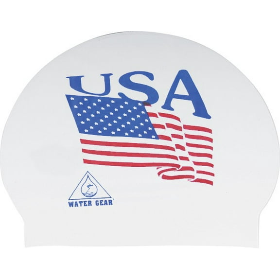 Water Gear USA Latex Swim Cap