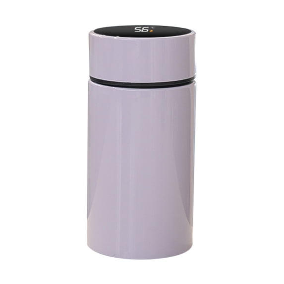Water Glasses Stainless Steel Insulation Cup Cute Mini Portable Children Student Water Bottle Coffee Travel Mug LED Temperature Display Double Walled Vacuum Long Lasting Insulation