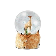 Water Globe - Giraffe from Deluxebase. Snow Globe with Giraffe Figurine, Glass Glitter Globe, Resin Base. Home Decor & Giraffe Gift.