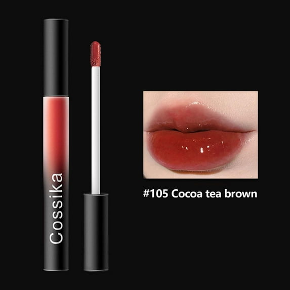 Water Gloss Lip Gloss, Pheromone Lipstick, Long Lasting Non Fading Lip Color with Moisturizing Smooth formula, Natural Plant-Based Ingredients, Non Stick Cup, Romantic Attraction Enhancer