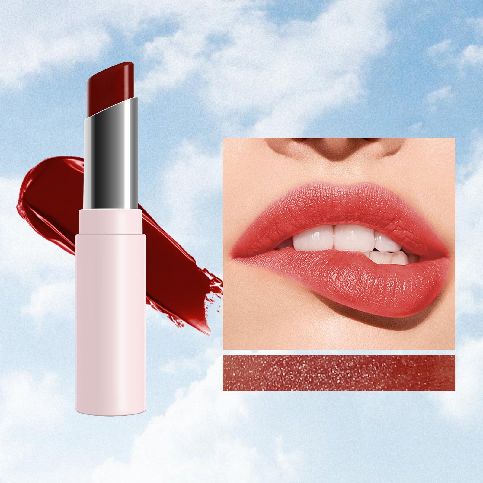 Water Gloss Mirror Lip Glaze, Silk Women's Lip Balm Hydratin g Light