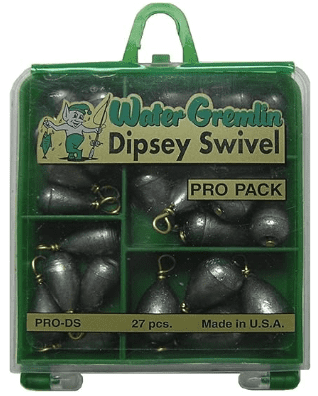 Water Gremlin Bass Casting Dipsey Swivel Pro-Pack Selector