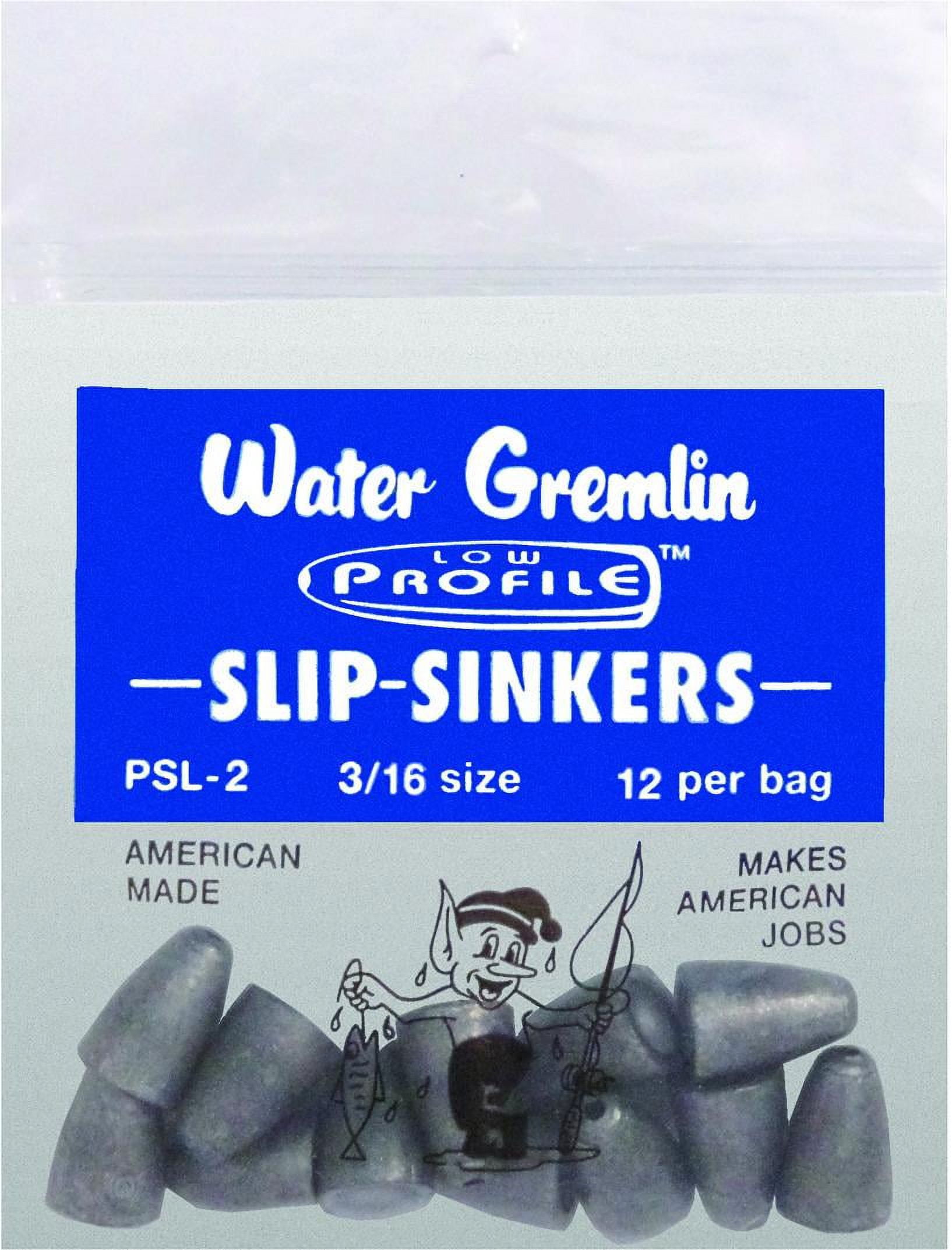 Water Gremlin Low Profile Slip-Sinkers