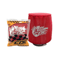 thumbnail image 1 of Water Guard Cold Air Intake Pre-Filter Cone Filter Cover for Mustang Medium Red, 1 of 3