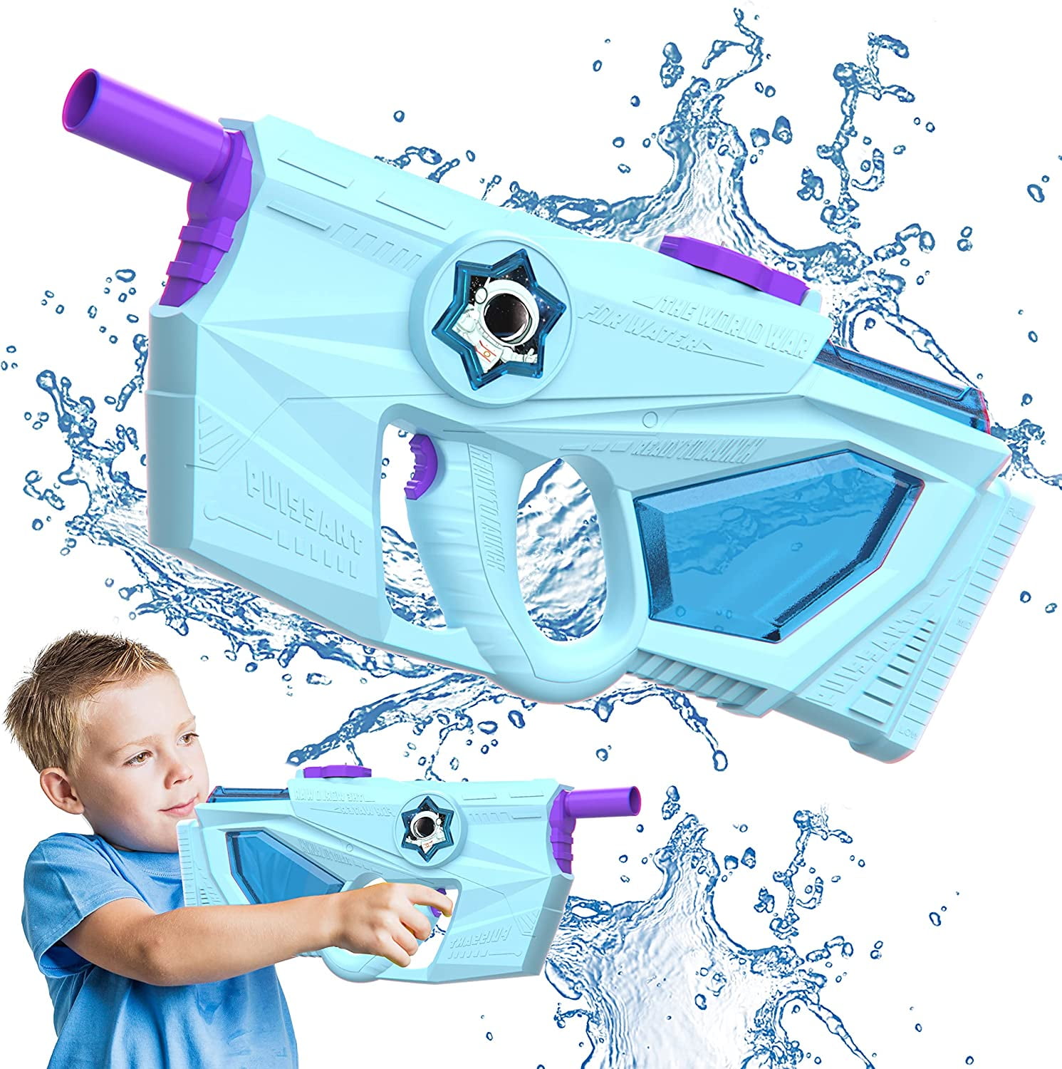 Electric Water Guns - One-Button Automatic Super, Automatic Squirt