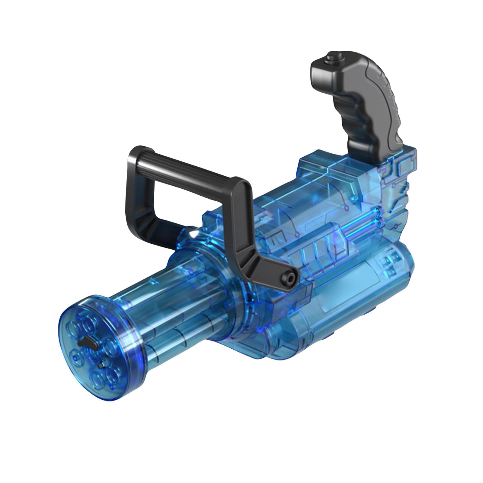 Water Gun Automatic, Water Blasters for Student, Toys Guns for Student, Blue Transparent 11X4 In, Rechargeable Pack 1 Pc, Outdoor Water Play, Outdoor Summer Toys for Student,