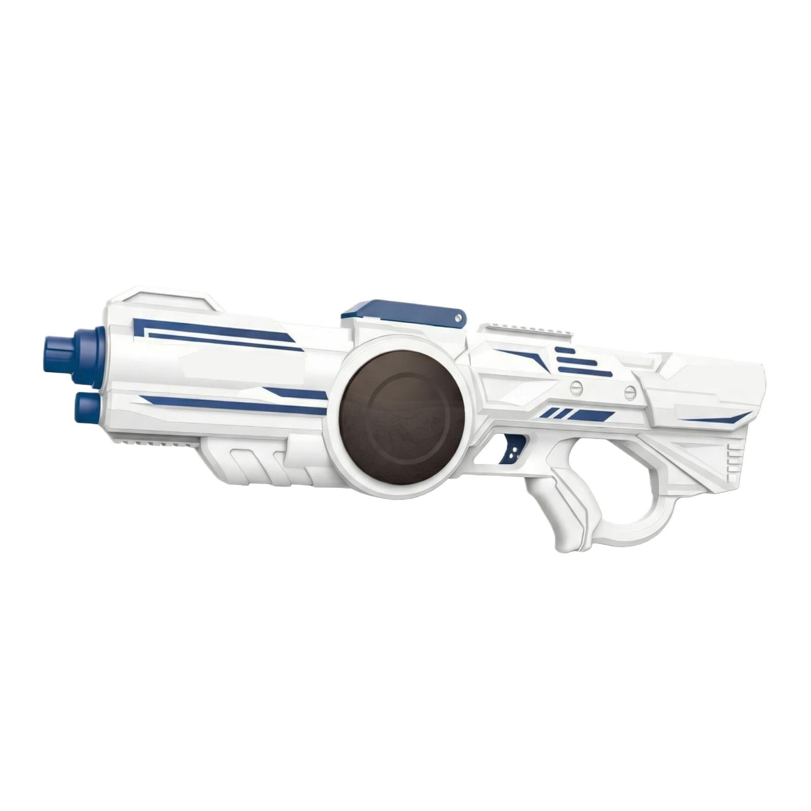 Water Gun Electric, Electric Water Gun, 18 In, Pressure Nozzle, Water Blasters for Student, Summer Outdoor Toys for Student, White Blue, 1 Pc, Charging Cable