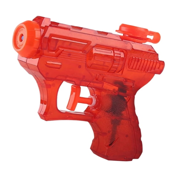 Water Gun, Press Type Transparent Squirt Toy, Compact Water Blaster for Summer Beach Pool Rafting Outdoor Water Play Activities