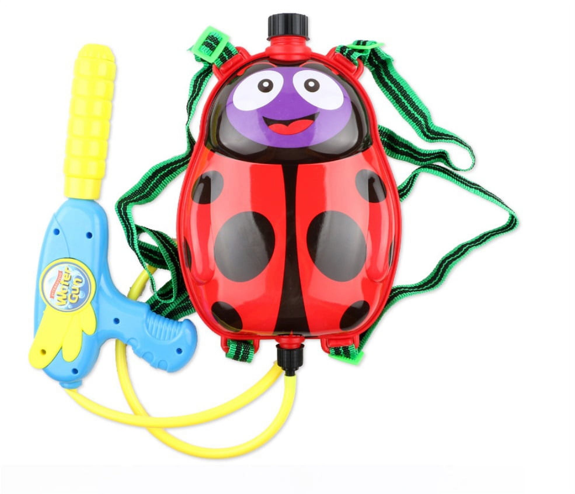 Water Gun Red Mundo Toys Backpack Water Blaster for Kids +3 Years