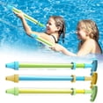 thumbnail image 1 of Water Gun Squirt Toys for Adults – Dual Spray Heads Water Blaster, Long Range Soaker Gun with Pull-Out Storage, Outdoor Pool Beach Summer Party Water Toy (Blue), 1 of 9
