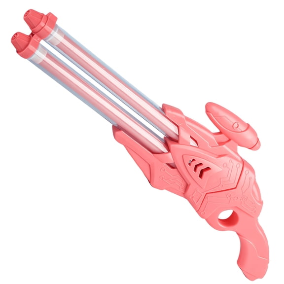 Water Guns for Adults & Kids,Summer Large Capacity Dual-Nozzle, Sci-Fi Style Transparent Tube Design, Summer Outdoor Pool Beach Toy for Backyard Games
