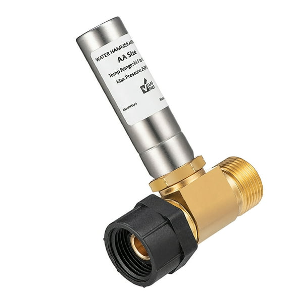 Water Hammer Arrestors Metal Noise Reducers 7/8inch Thread Hammer Arrestors for Toilets Reduces Noise & Protects Pipe