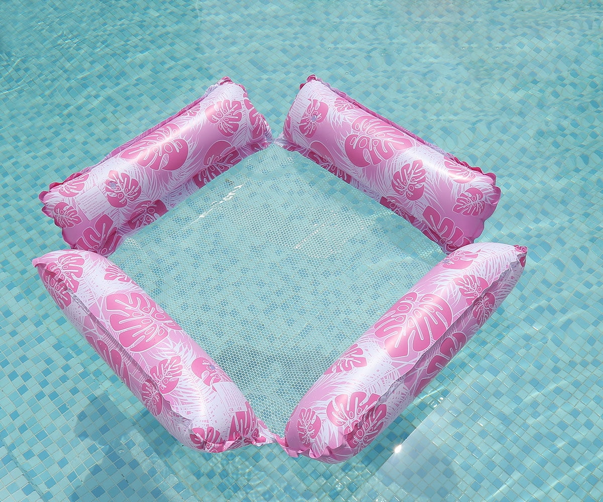 Water Hammock Recliner Inflatable Floating Swimming Mattress Pool Float Mats Sea Mattress Pool