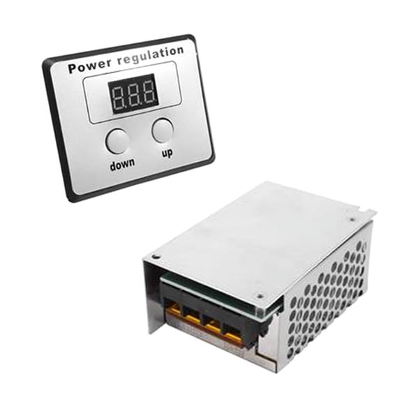 Water Heater Small Motors 4000W 220V AC SCR Voltage Regulator Dimmer Electric Motor Speed Temperature Controller