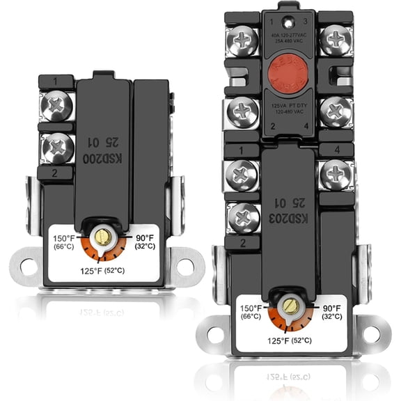 Water Heater Thermostat, Electric Water Heater Thermostat for Double Heater, for Most Water Heater