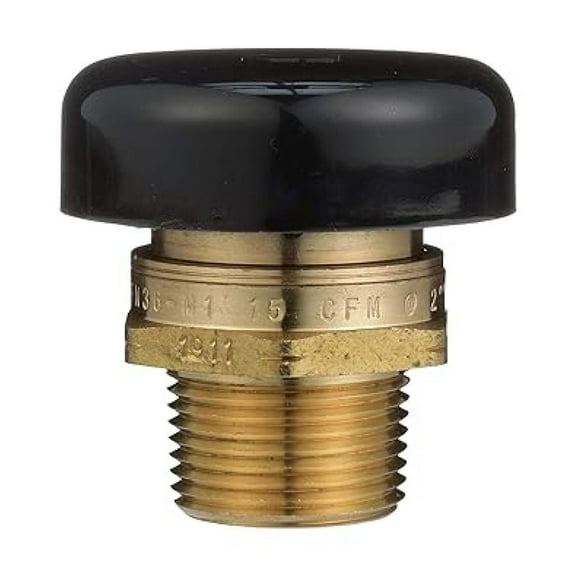 Water Heater Vacuum Relief Valve - 3/4 Inch LFN36 Low Profile Brass Vacuum Breaker for Water Systems, Domestic Heaters, Unit Heaters & Coil Heaters