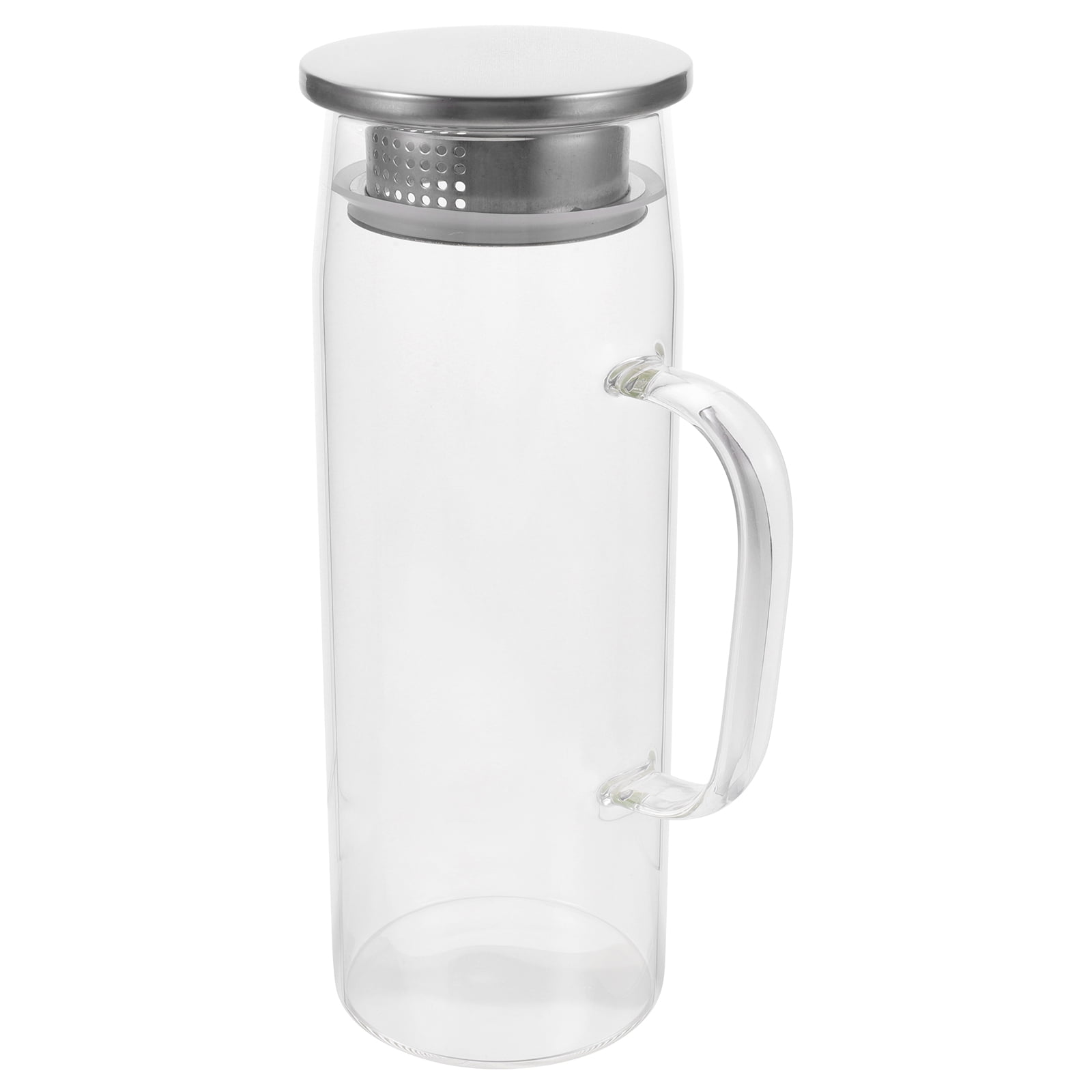 Water Holder Jar Glass Pitcher with Lid Jug Pitchers Lids Cooler
