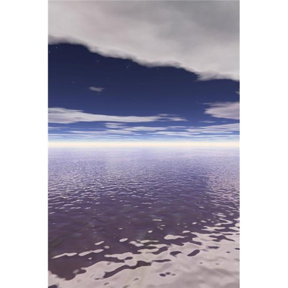 Water Horizon Poster Print by Paul Sale - 13 x 20